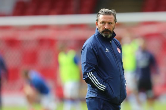 Aberdeen manager Derek McInnes.