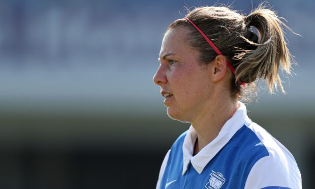 Rachel Corsie in action for Birmingham