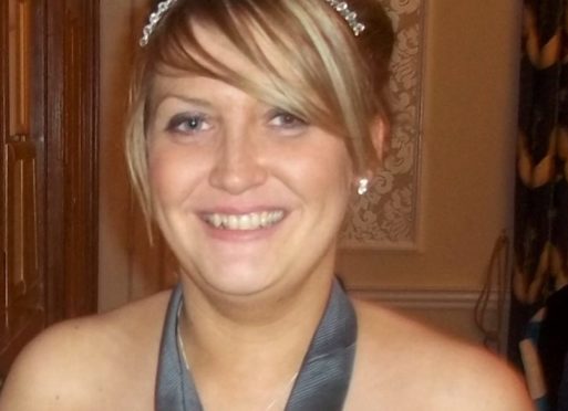 Leighanne Easton, from Premnay near Insch, was diagnosed with a tumour in July 2013