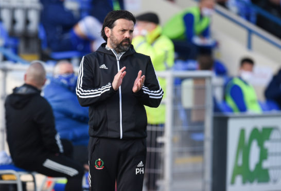 Cove Rangers manager Paul Hartley.