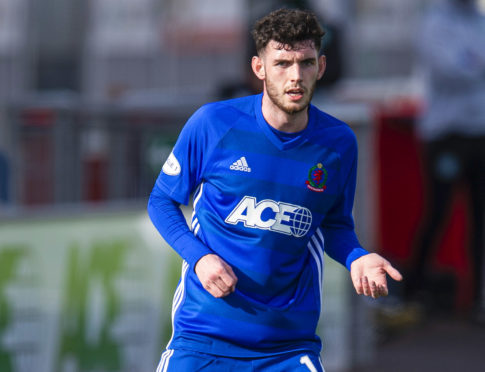 Cove Rangers defender Adam Livingstone.