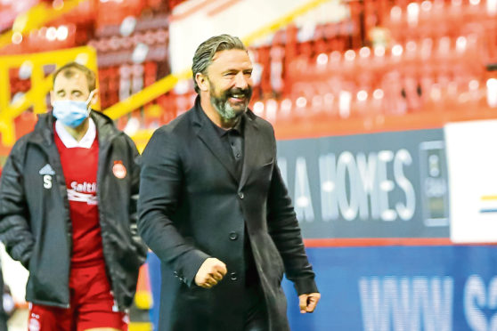 Aberdeen manager Derek McInnes