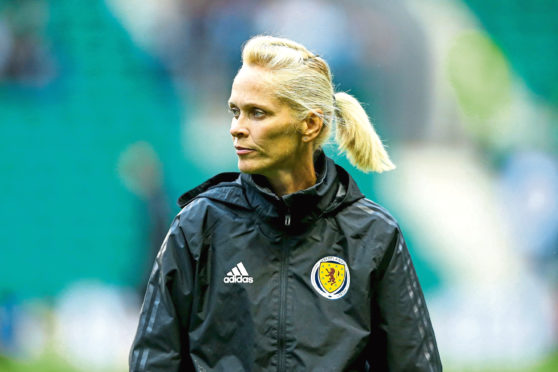 Scotland head coach Shelley Kerr.