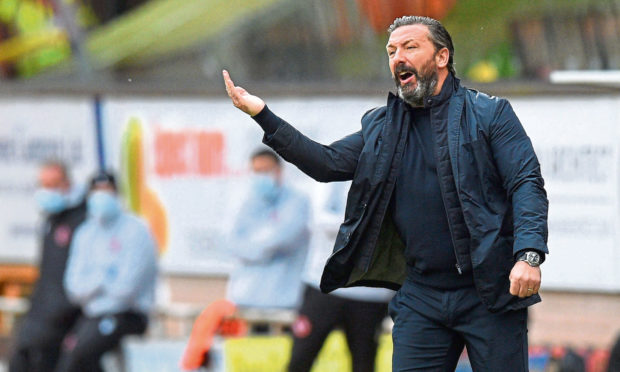 Aberdeen manager Derek McInnes.