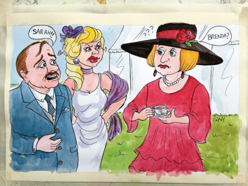 I made a blunder when introducing people at HRH Lizzie’s royal garden party at Buck House