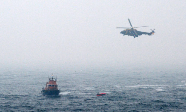 Emergency services on the scene in 2013