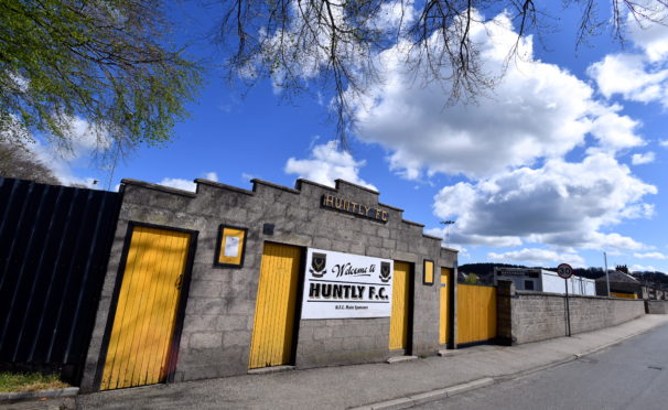 Christie Park, Huntly, will now host the culmination of last season's Highland League Cup matches.
Picture by Chris Sumner