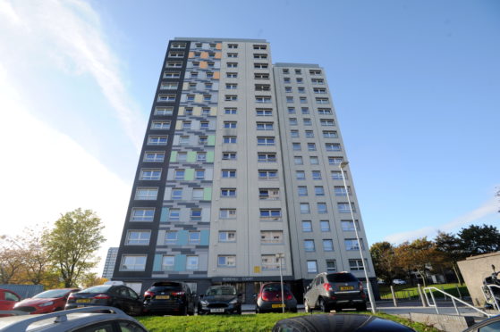 Rosehill Court in Aberdeen.