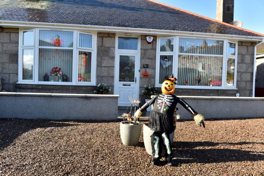 Scooby Doo-themed scarecrows. Scooby Doo-themed scarecrows.