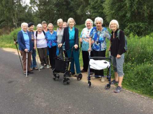Aberdeenshire Health Walks group