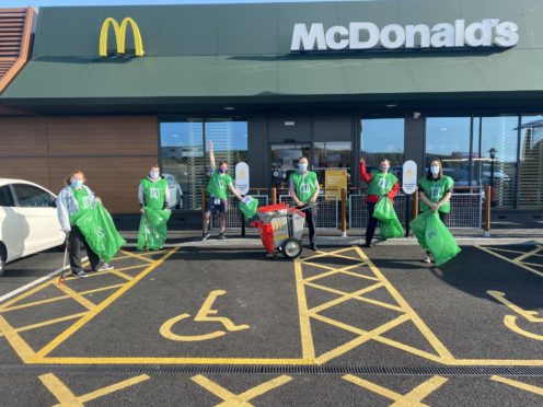 McDonald's Westhill team.