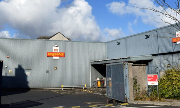 Royal Mail's Kittybrewster delivery office.