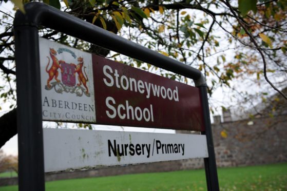 The former Stoneywood School is to be demolished