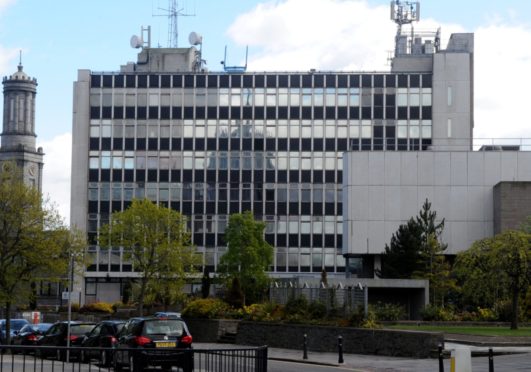 Aberdeen police headquarters.