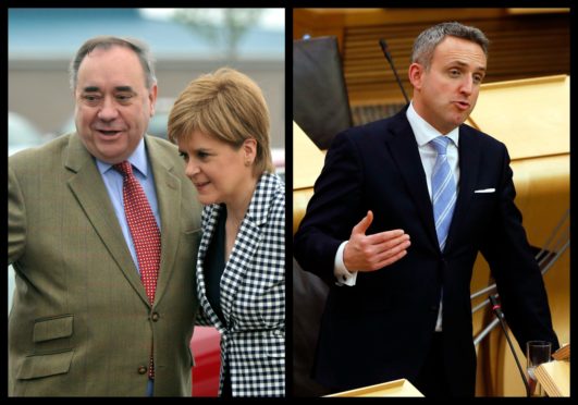 Alex Cole-Hamilton (right) has said that Nicola Sturgeon should resign if she misled Holyrood.