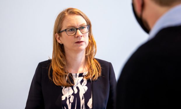 Cabinet Secretary for Social Security Shirley Anne Somerville.