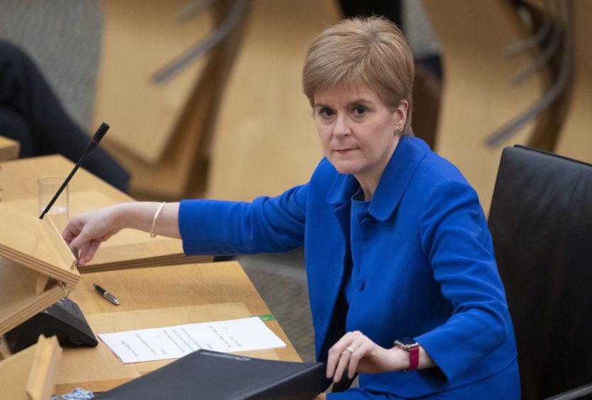 Nicola Sturgeon urged people to continue to follow the rules.