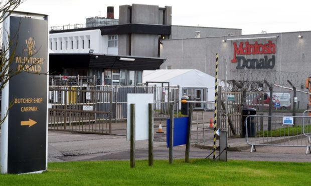 NHS Grampian is investigating 78 cases of Covid-19 at the McIntosh Donald plant in Portlethen.