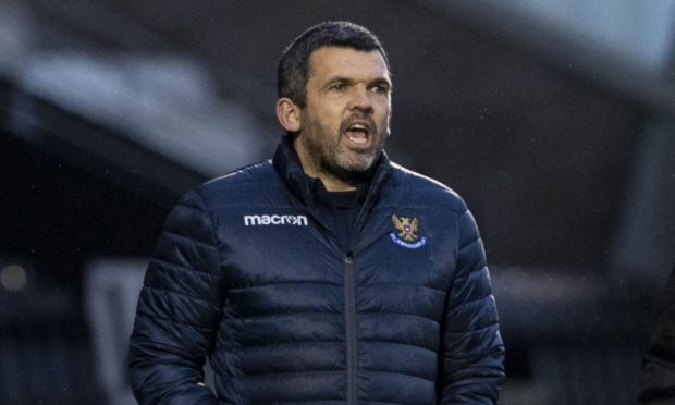 St Johnstone manager Callum Davidson