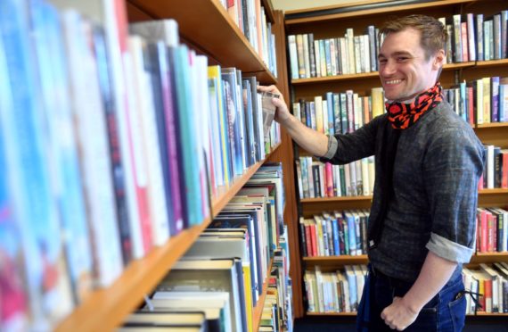 Dallas King, events and programming officer for Aberdeen’s libraries.