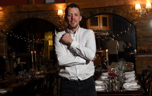 Cafe Boheme owner Paul Mair