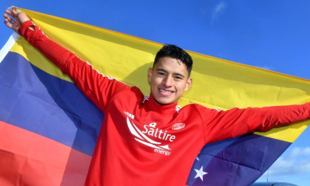 Ronald Hernandez on signing for Aberdeen.