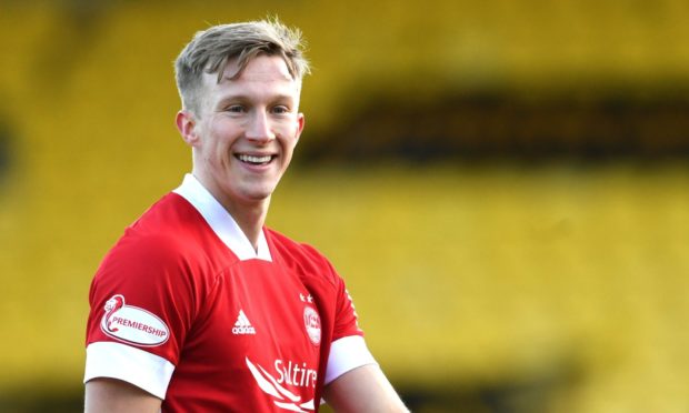Aberdeen midfielder Ross McCrorie