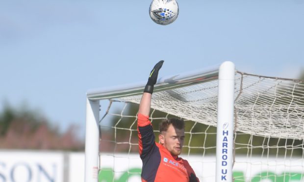 Turriff United captain Fraser Hobday