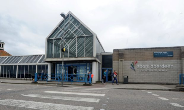 The existing leisure centre at Aberdeen Beach