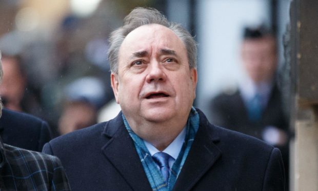 Former first minister Alex Salmond.
