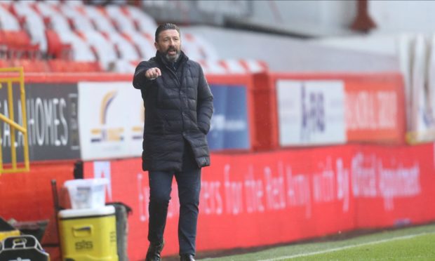 Derek McInnes is hoping to lead Aberdeen to victory against Celtic