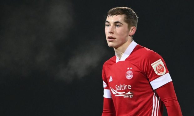 Aberdeen midfielder Dean Campbell.