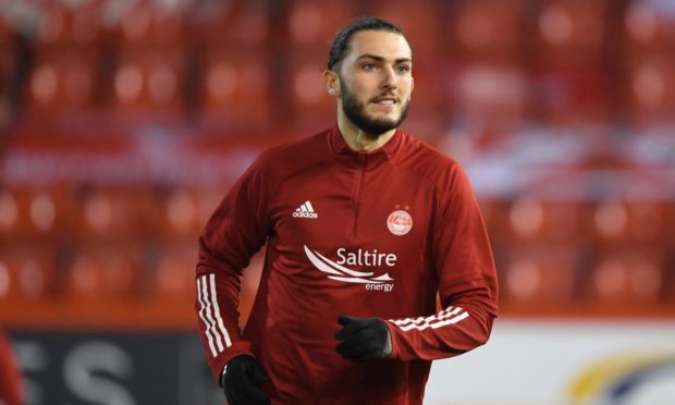 Aberdeen loan signing Fraser Hornby