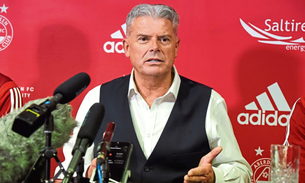 Aberdeen chairman Dave Cormack. Picture by Kenny Elrick