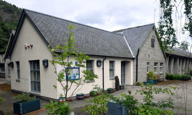The nursery is based at Ballater Primary School.