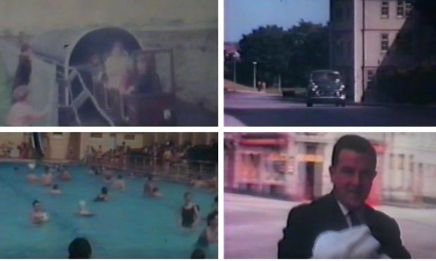 The old family cine films have been digitised to bring the past back to life for Lesley Simpson.