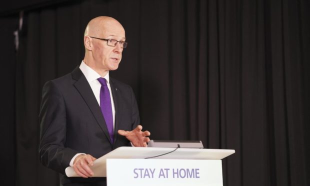 Deputy First Minister John Swinney.