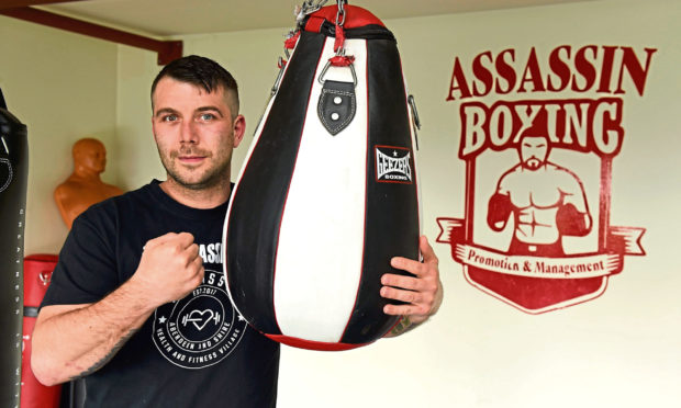 Aberdeen boxer Lee McAllister.