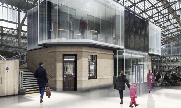 Artist impression of the new Aberdeen Station.