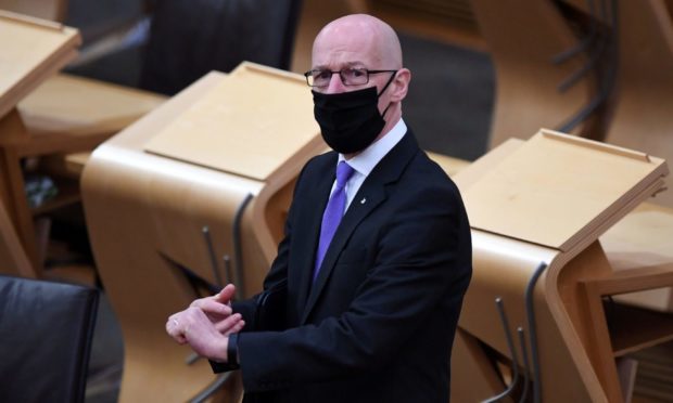 Deputy First Minister John Swinney.