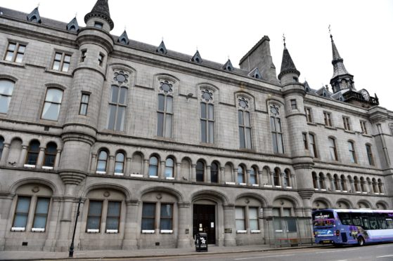Aberdeen Sheriff Court.