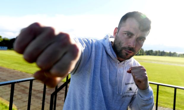 Aberdeen boxer Lee McAllister.