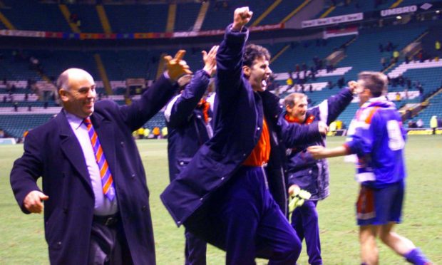 Steve Paterson and Caley Thistle were involved in one of the biggest Scottish Cup shocks of all time back in 2000.