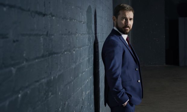 Martin Compston stars as DS Steve Arnott in the new series of Line Of Duty.