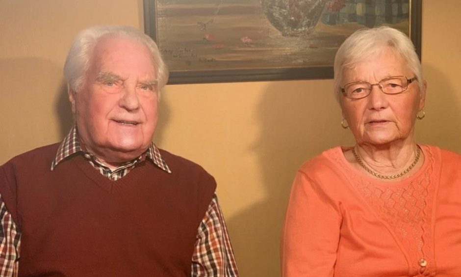 Karl and his wife Elfriede have said thank you to the museum after the Scottish regiment rescued him during the Second World War.