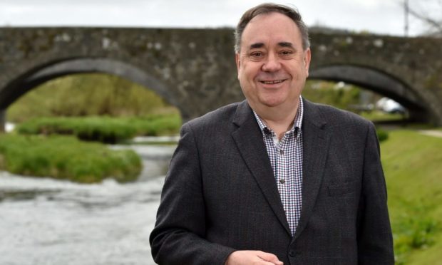 Alex Salmond made his 'declaration' in Ellon.