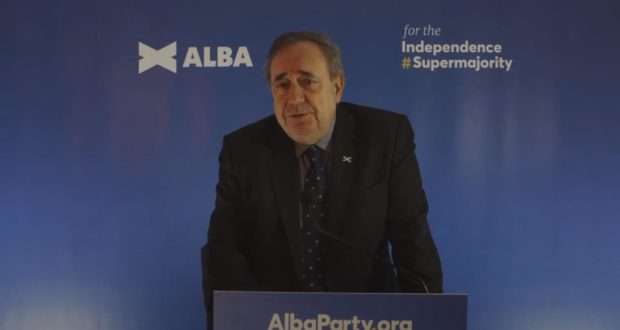 Alba Party leader Alex Salmond.