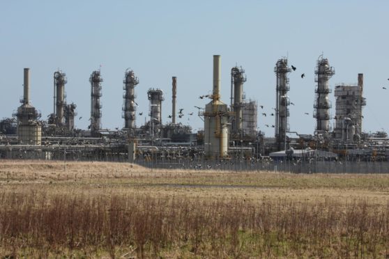 St Fergus gas terminal in Aberdeenshire. Picture from Shutterstock
