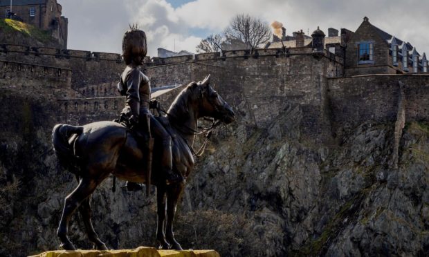 Mr Ross outlined his plan at the Royal Scots Monument in Edinburgh.