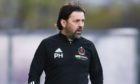 Cove Rangers Manager Paul Hartley。